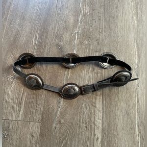 Concho Belt Black